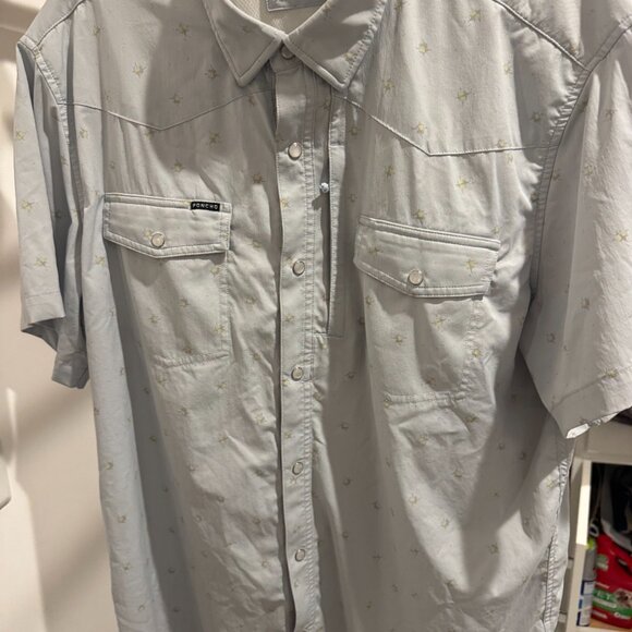 Poncho "The Bonito" short sleeve button up - Picture 3 of 5